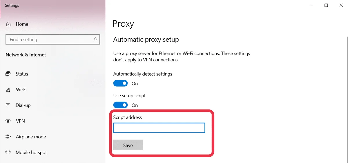 Configuring Chrome Proxy Settings | CyberCrew