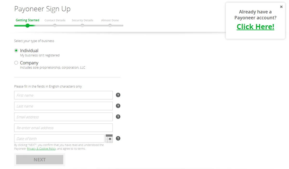 Connect Payoneer with Fiverr | CyberCrew