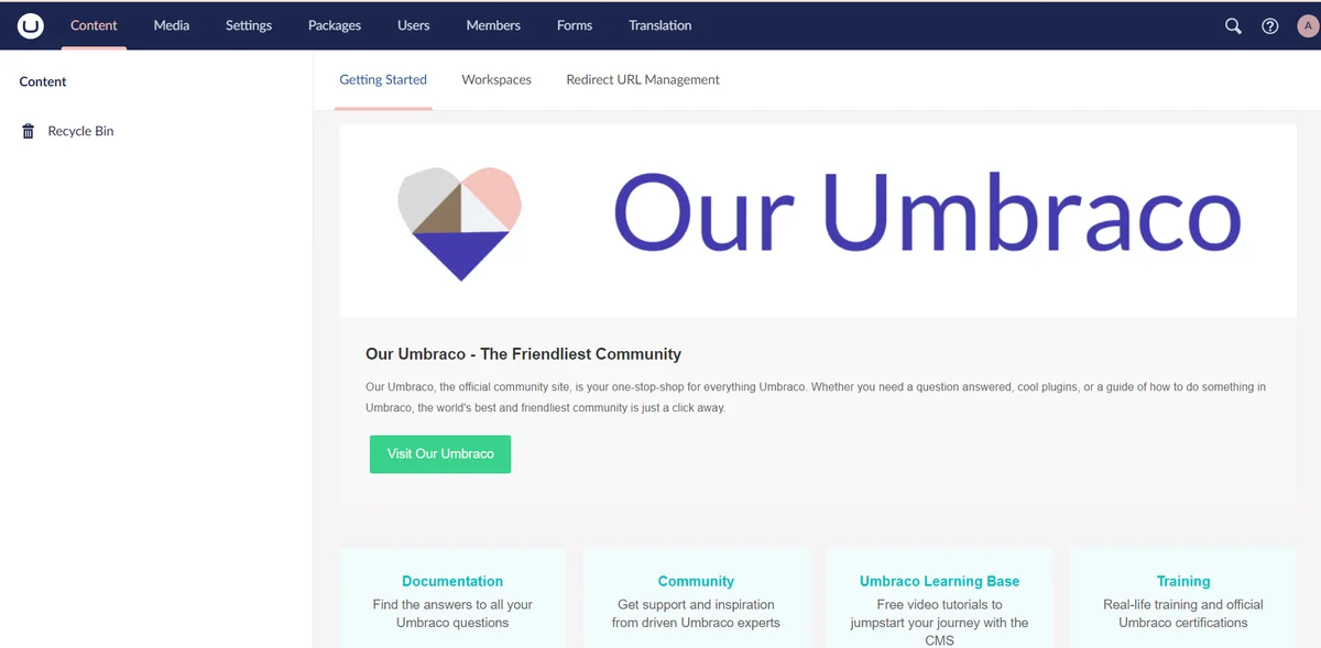 Umbraco UI | CyberCrew